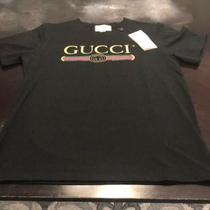 Classic Gucci neck crew shirt